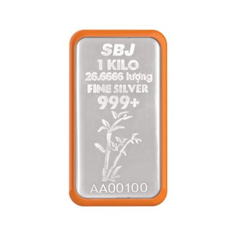 [ Đặt trước ] Bạc Thỏi Kim – Phúc – Lộc 1 Kilo (26.6666 Lượng)