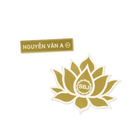 Combo Liên Hoa Phú Quý + Tag nhỏ khắc tên