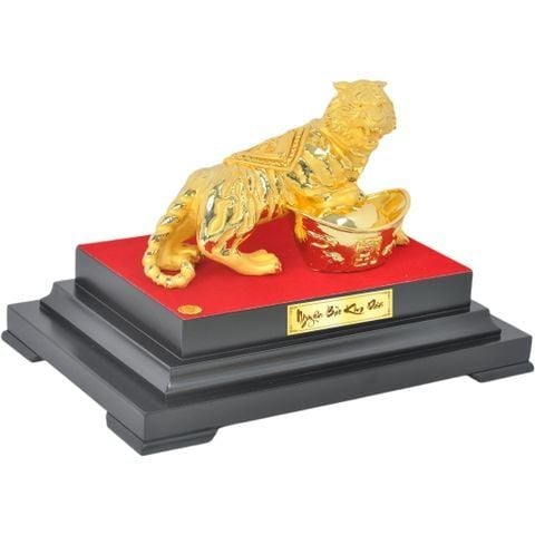 Biểu trưng tượng Quý Linh Dần bột đá size S