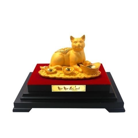 Biểu trưng quý linh Mẹo mạ vàng size L