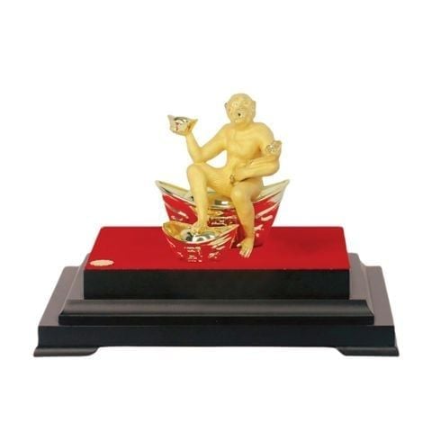 Biểu trưng tượng Quý Linh Thân bột đá size L