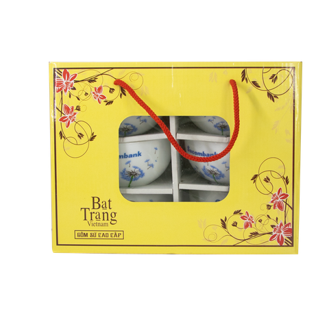 Bộ Chén Bát Tràng KHTT 2024