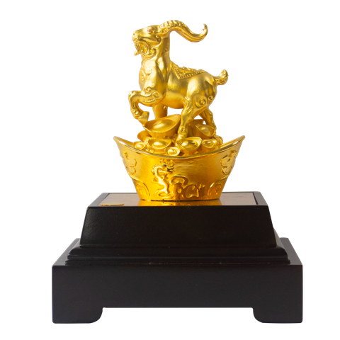 Biểu trưng quý linh Mùi đồng mạ vàng