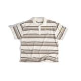  GWYN STRIPED POLO SHIRT 