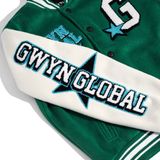  GWYN GLOBAL WAVE VARSITY JACKET 