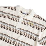  GWYN STRIPED POLO SHIRT 