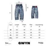  GWYN BAGGY JEANS 
