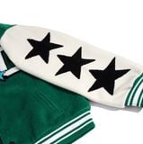  GWYN GLOBAL WAVE VARSITY JACKET 
