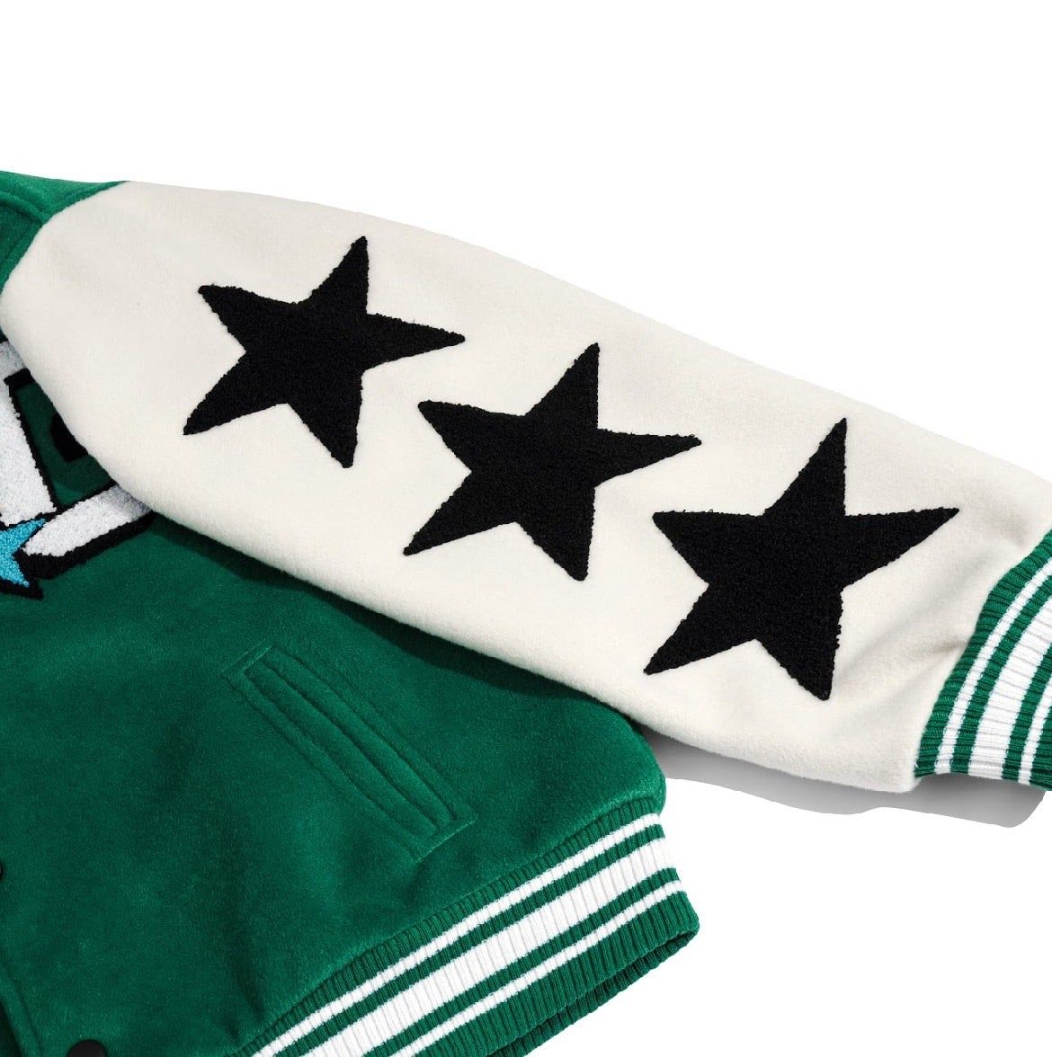  GWYN GLOBAL WAVE VARSITY JACKET 
