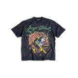  GWYN GRIM ROSE WASHED T-SHIRT 
