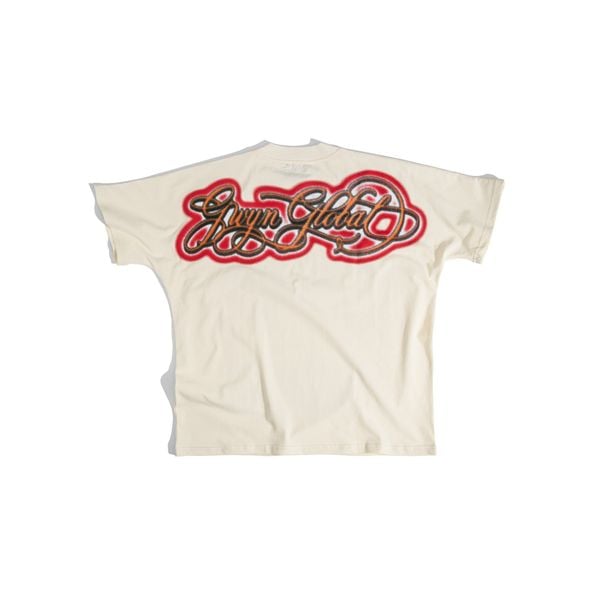  GWYN WINGED FLAME T-SHIRT/ CREAM WHITE 