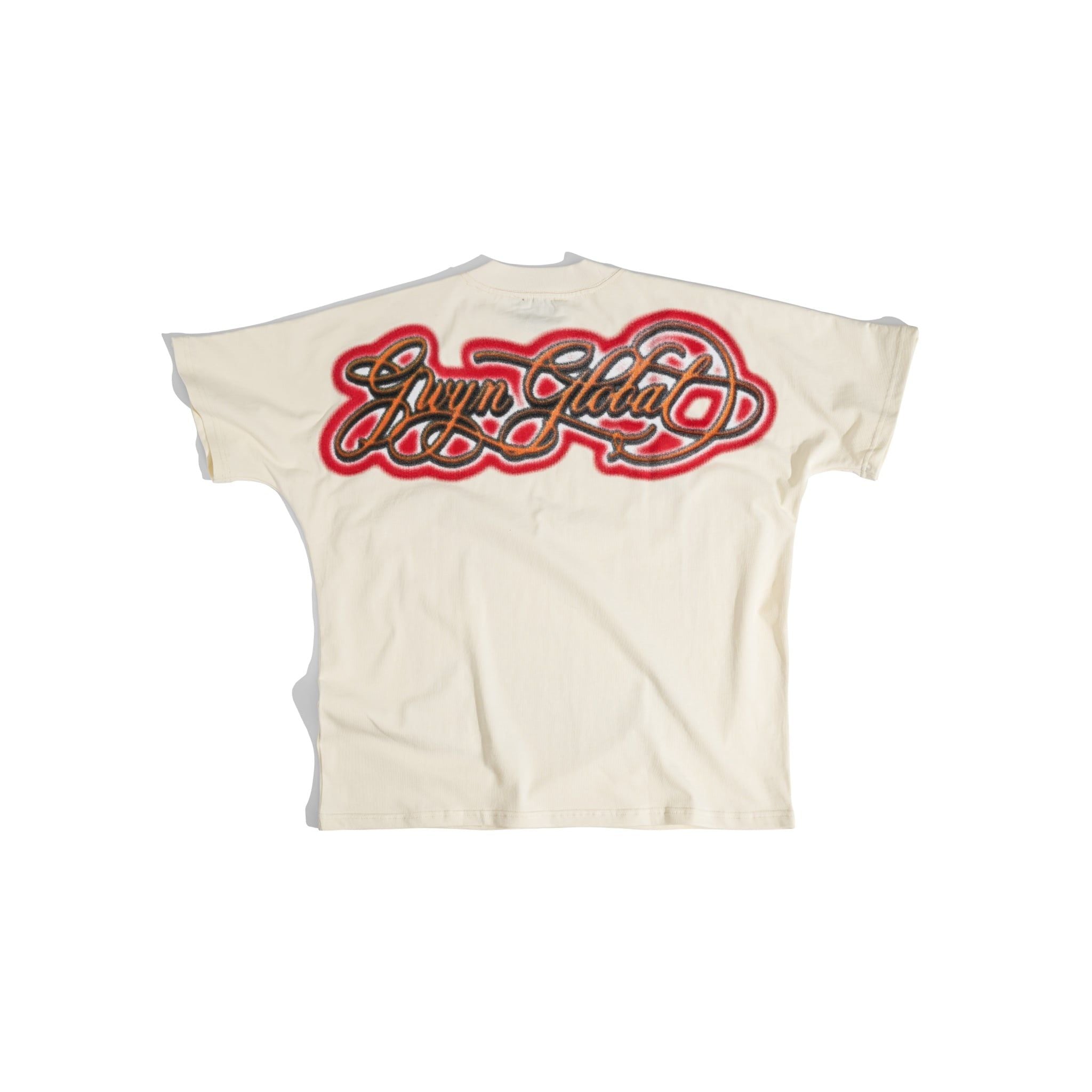  GWYN WINGED FLAME T-SHIRT/ CREAM WHITE 