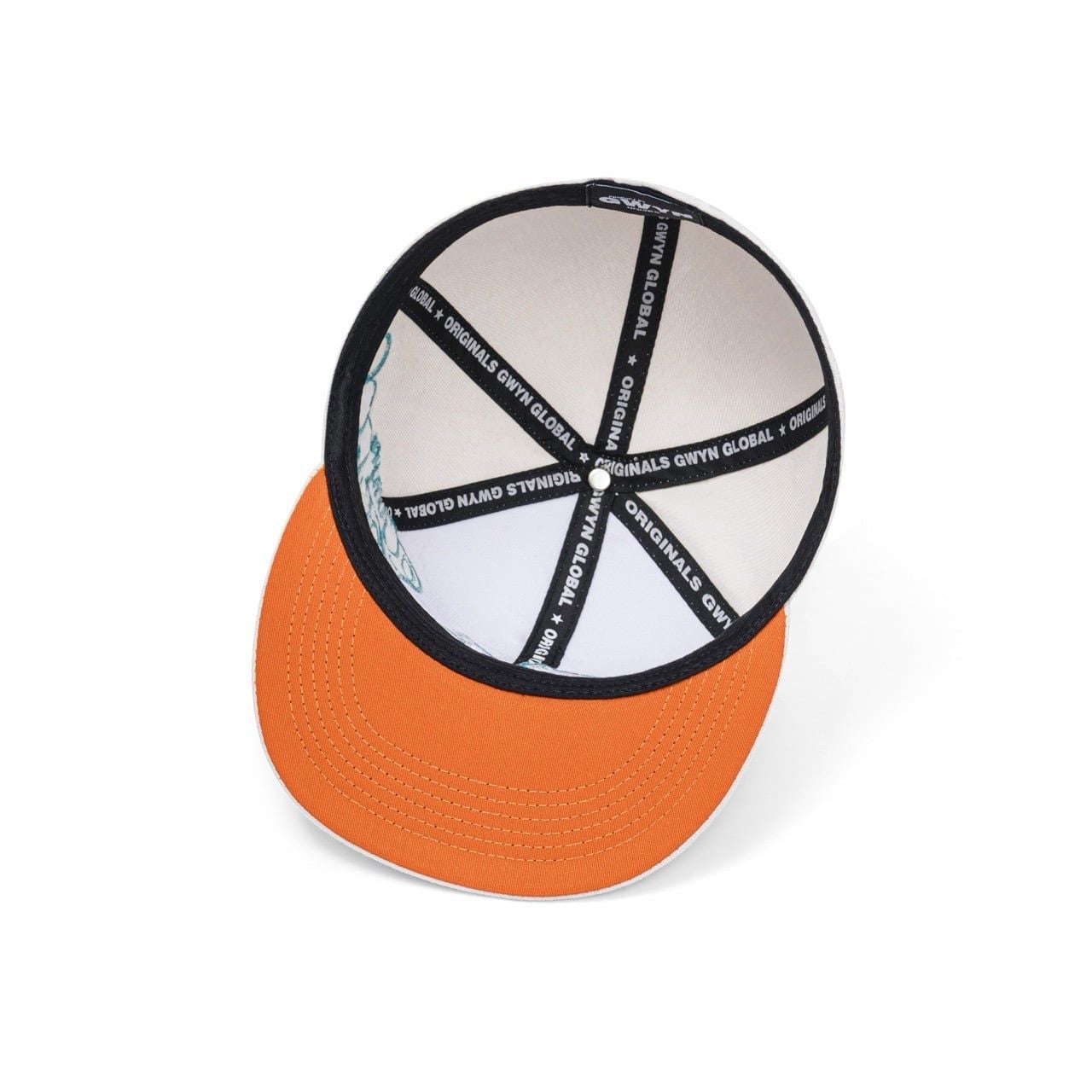 GWYN FITTED CAP/ CREAM WHITE 