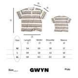  GWYN STRIPED POLO SHIRT 