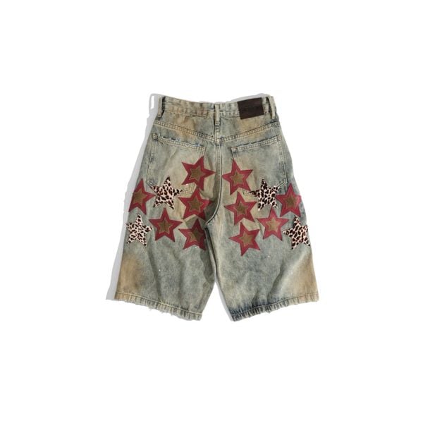  GWYN STAR CUT BAGGY SHORT 