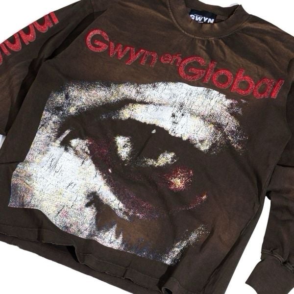  GWYN GLOBAL VISION LONG SLEEVED T-SHIRT 