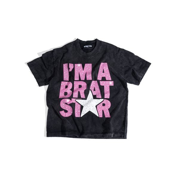  GWYN POP STAR WASHED T-SHIRT 