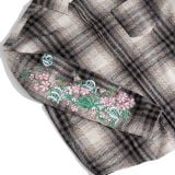  GWYN GLOBAL SAKURA FLANNEL SHIRT 