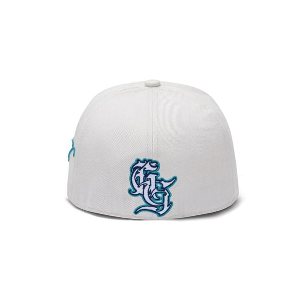  GWYN FITTED CAP/ CREAM WHITE 