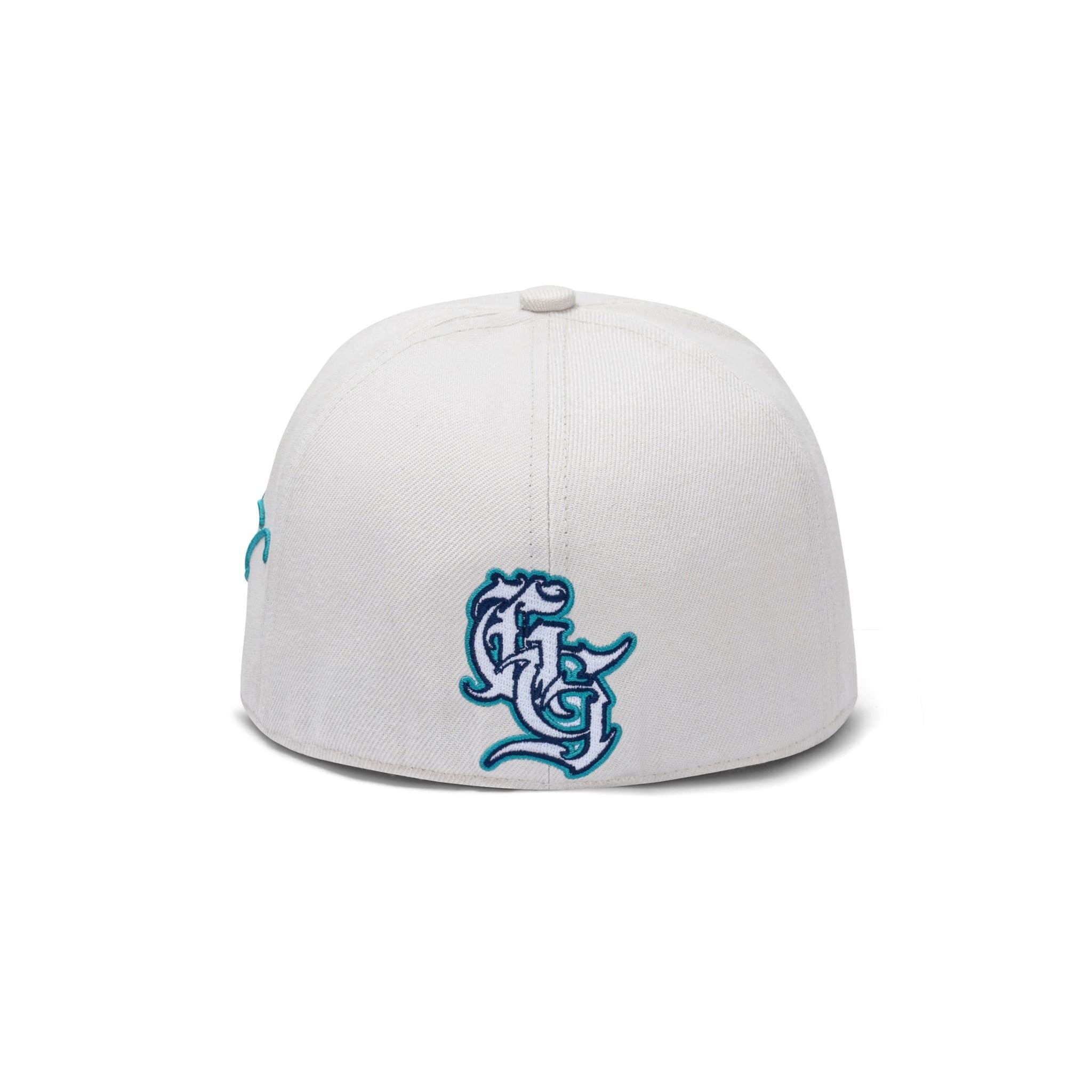  GWYN FITTED CAP/ CREAM WHITE 