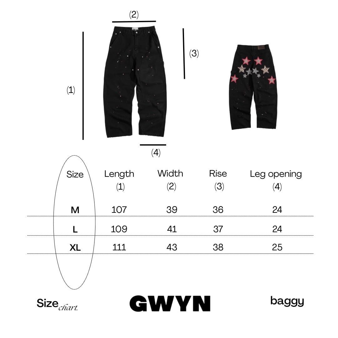  GWYN STAR DOUBLE KNEE 