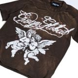  GWYN TWIN CHERUB WASH T-SHIRT 