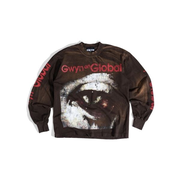  GWYN GLOBAL VISION LONG SLEEVED T-SHIRT 