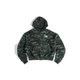  GWYN CAMO HEAVY WASH ZIP 