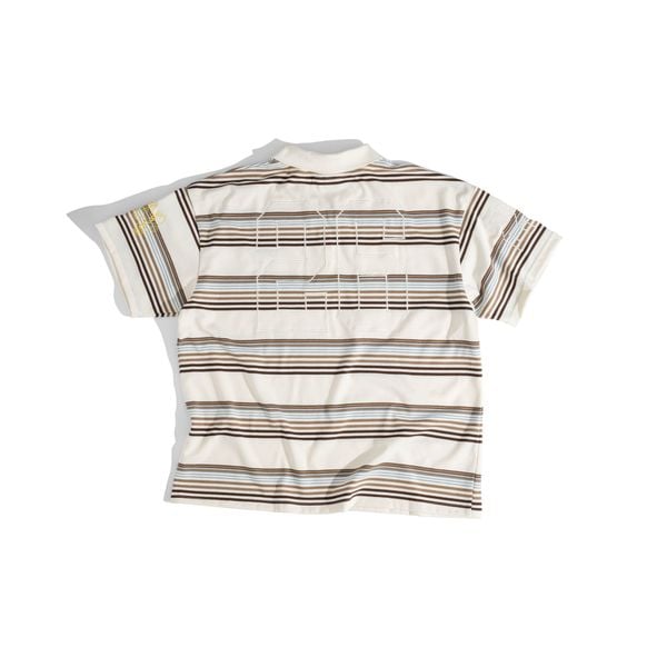  GWYN STRIPED POLO SHIRT 