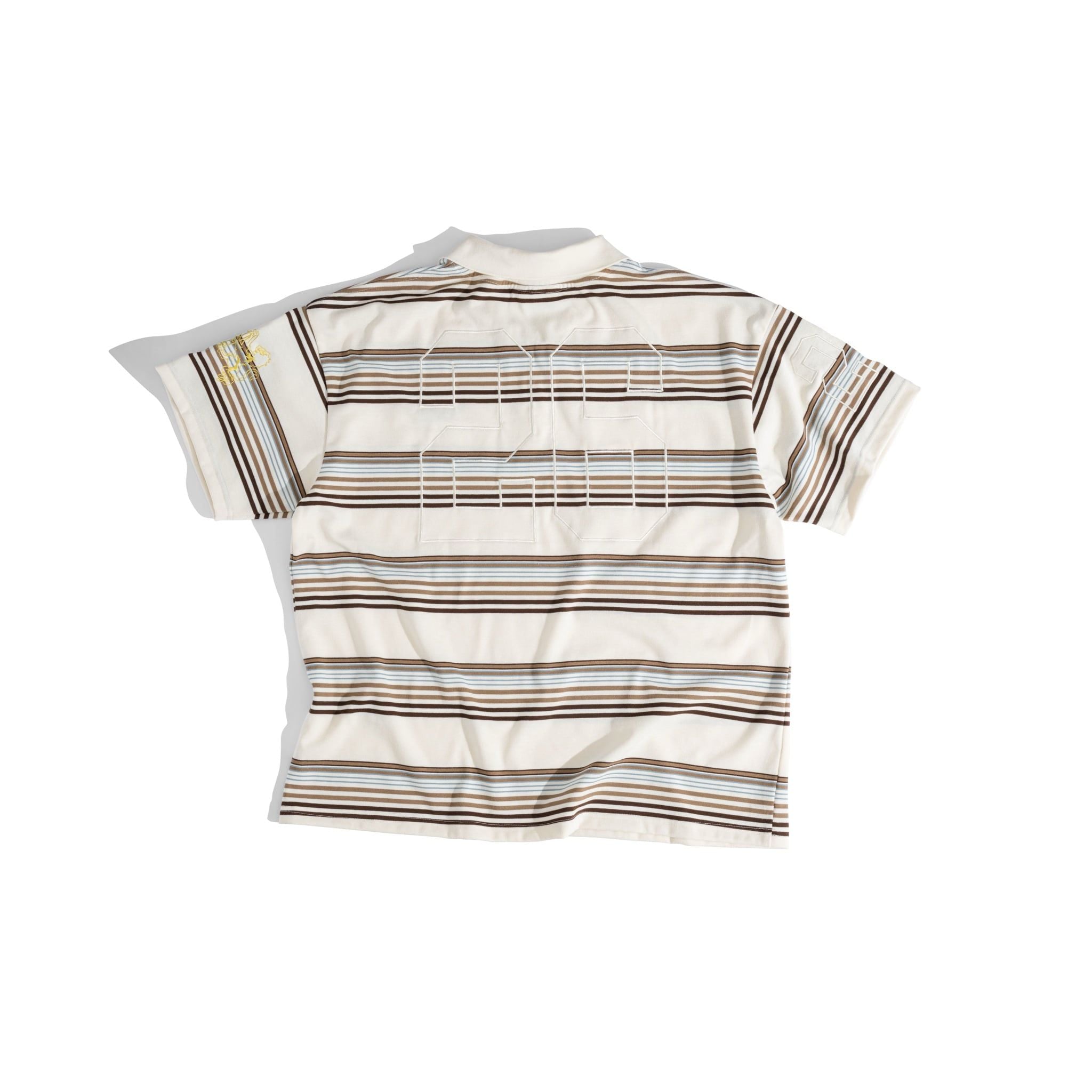  GWYN STRIPED POLO SHIRT 