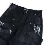  GWYN STATIC DISTRESSED BAGGY JEANS 