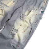  GWYN STATIC DISTRESSED BAGGY JEANS 