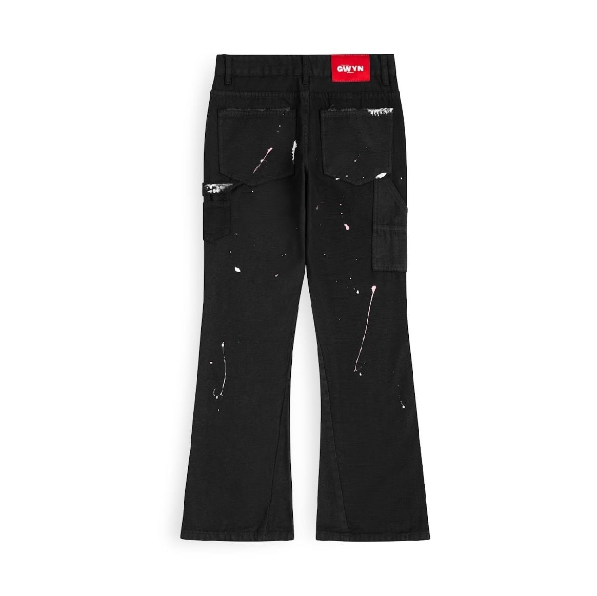  GWYN DOUBLE KNEE FLARE JEANS 