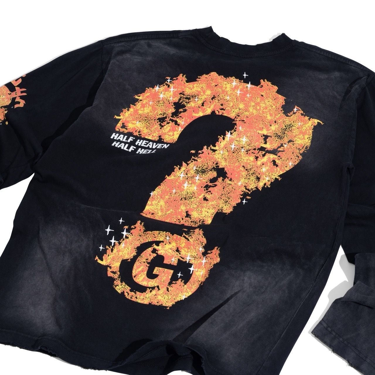  GWYN OMG GIRL WASH LONG SLEEVED T-SHIRT 