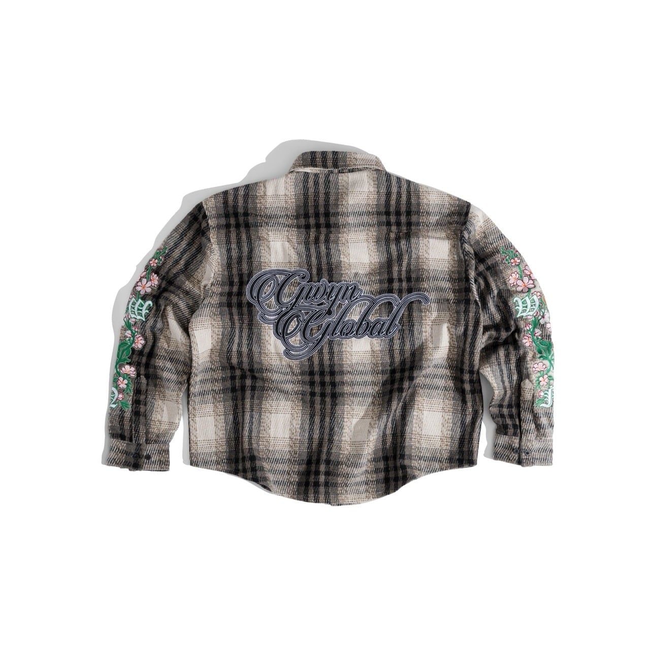  GWYN GLOBAL SAKURA FLANNEL SHIRT 