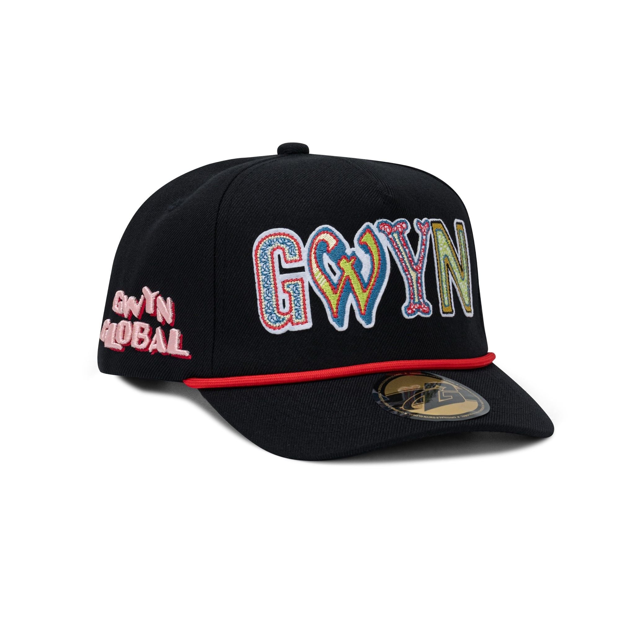  GWYN LEGACY GOLF CAP/ BLACK 