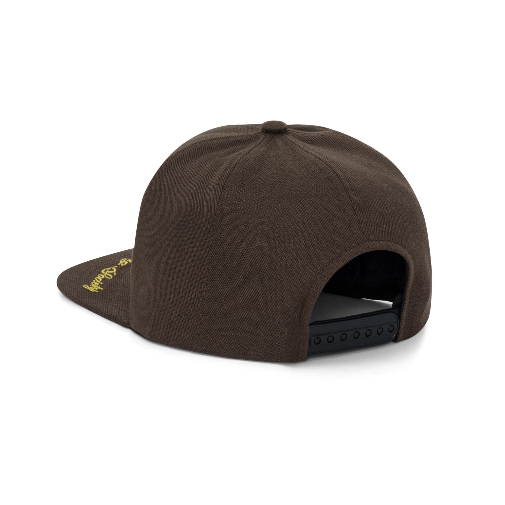  GWYN SCRIPT CAP/ DARK MOCHA 