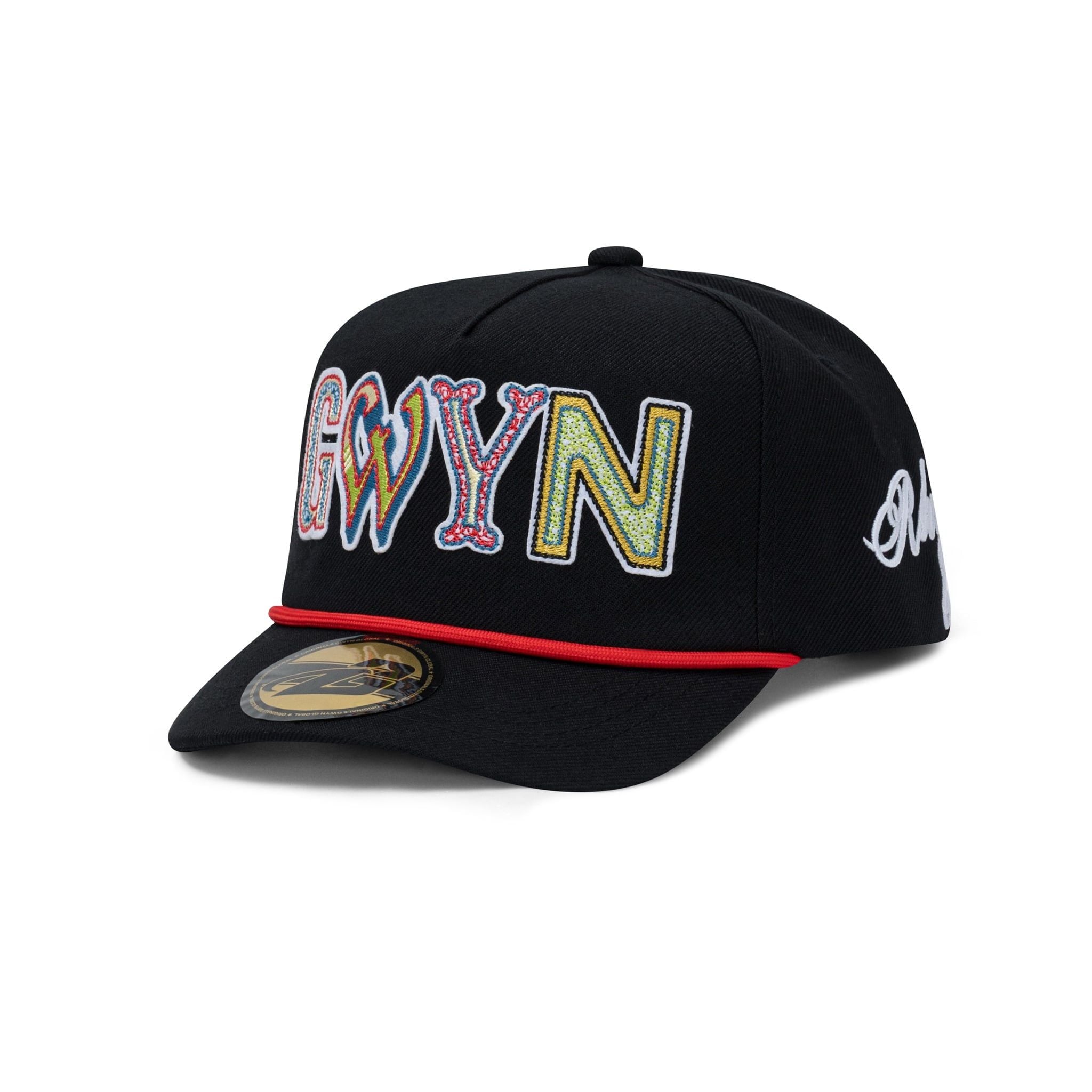  GWYN LEGACY GOLF CAP/ BLACK 