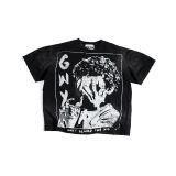  GWYN SHY GUY WASH T-SHIRT/ WASHED BLACK 