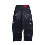  GWYN STATIC DISTRESSED BAGGY JEANS 