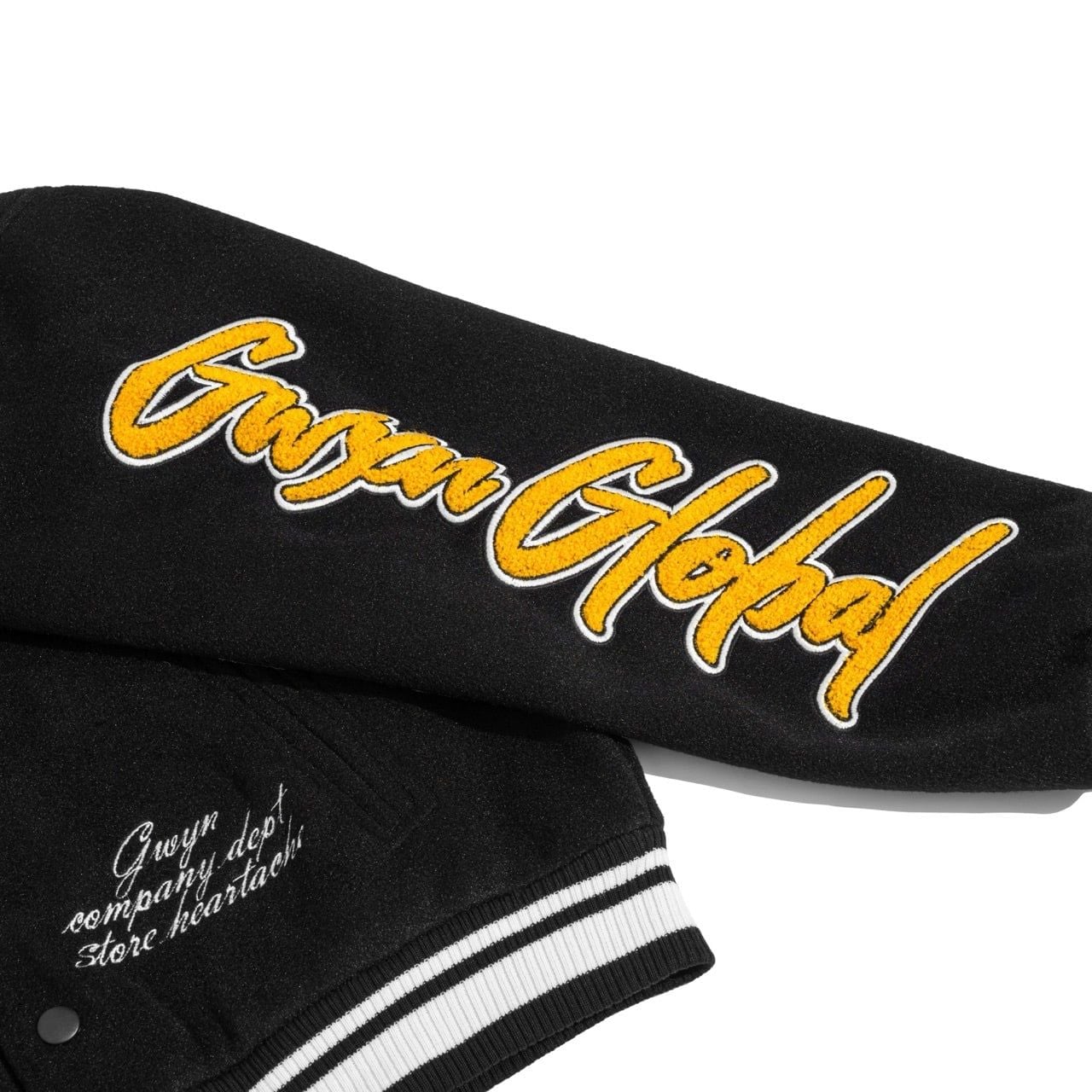  GWYN LOGO VARSITY JACKET 