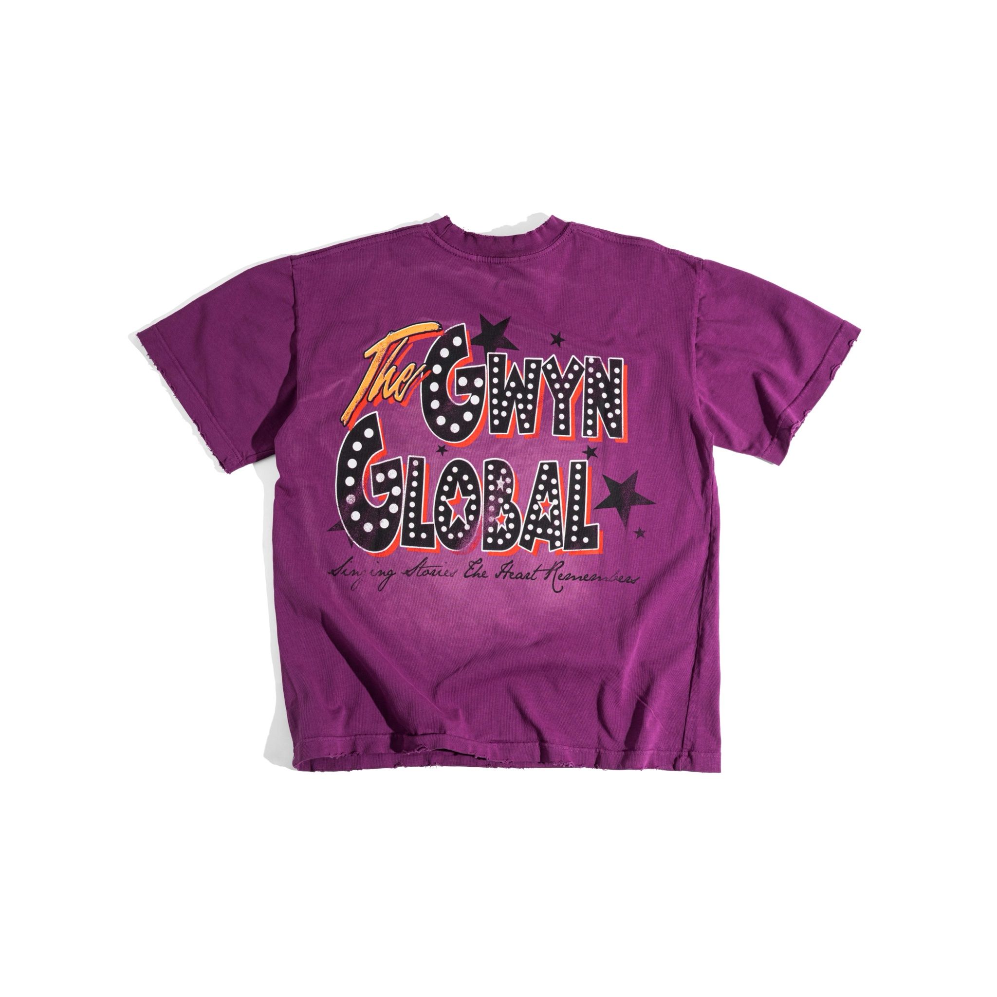  GWYN SKELETON SINGING WASH T-SHIRT 