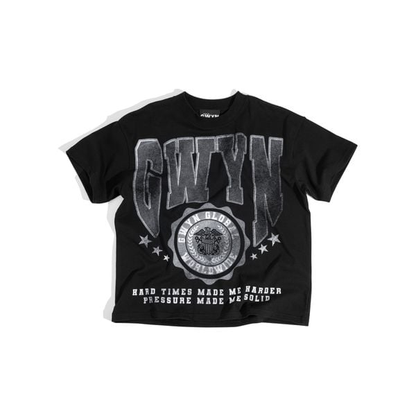  GWYN HARDER T-SHIRT/ BLACK 