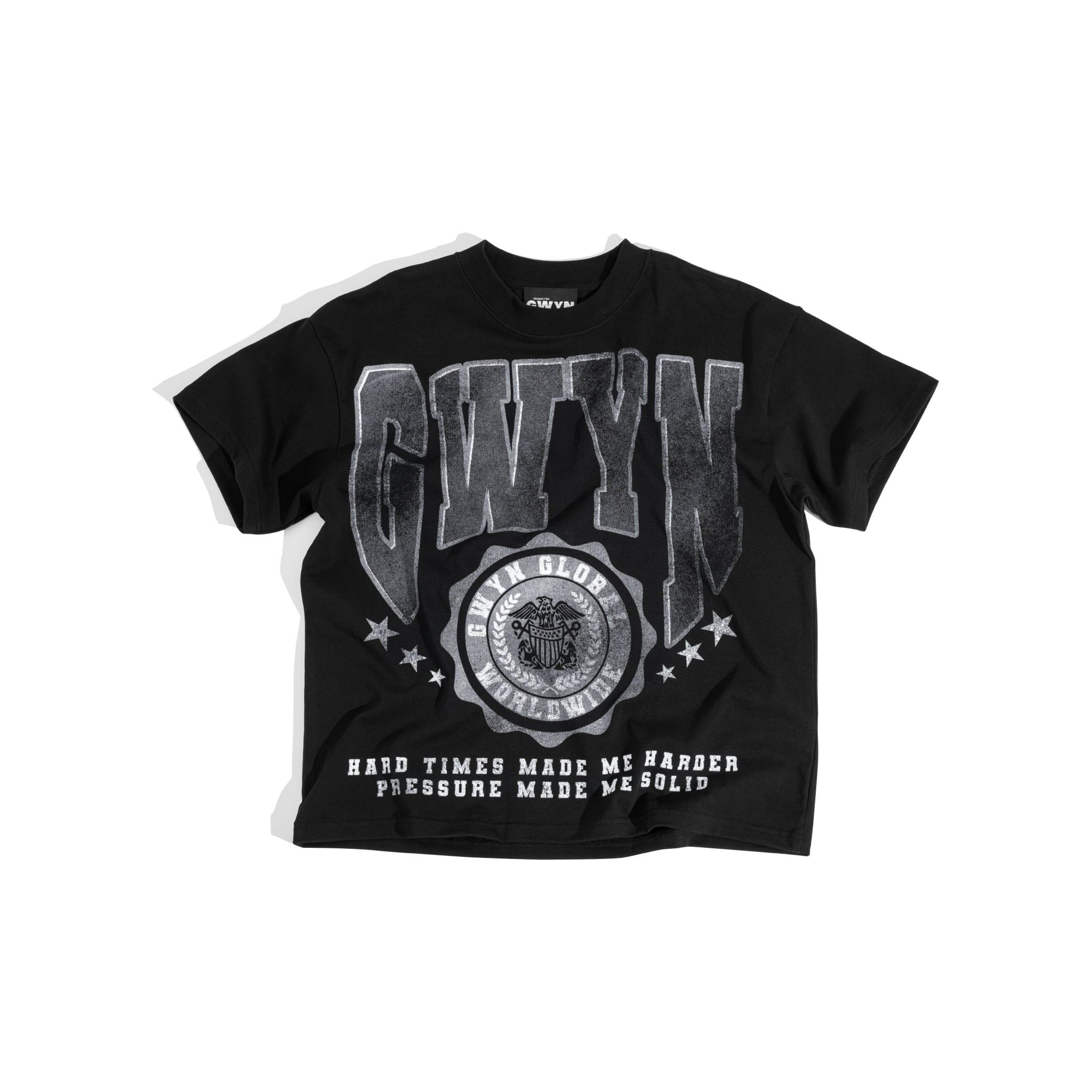  GWYN HARDER T-SHIRT/ BLACK 