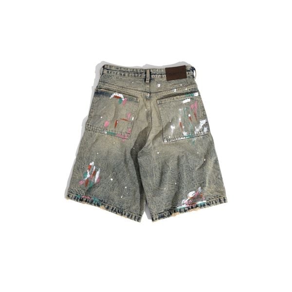  GWYN MID RISE LOOSE BAGGY SHORT 