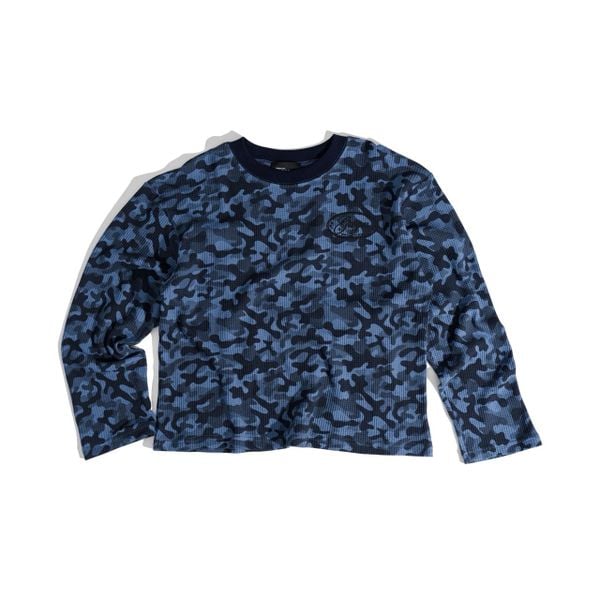  GWYN WAFFLE CAMO LONG SLEEVED 
