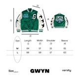  GWYN GLOBAL WAVE VARSITY JACKET 