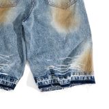  GWYN RAW CUT BAGGY SHORTS 