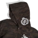  GWYN CAMO HEAVY WASH ZIP 