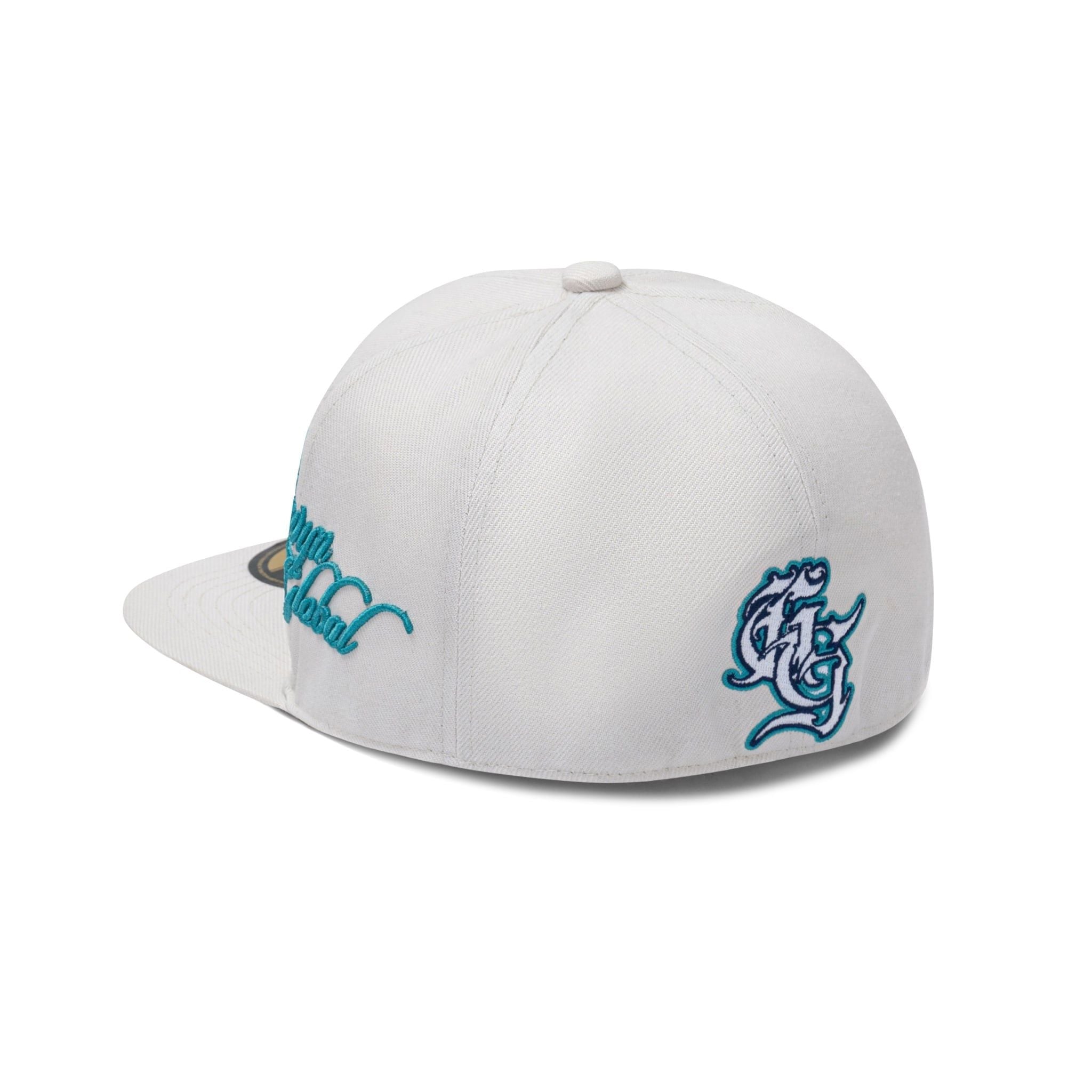  GWYN FITTED CAP/ CREAM WHITE 